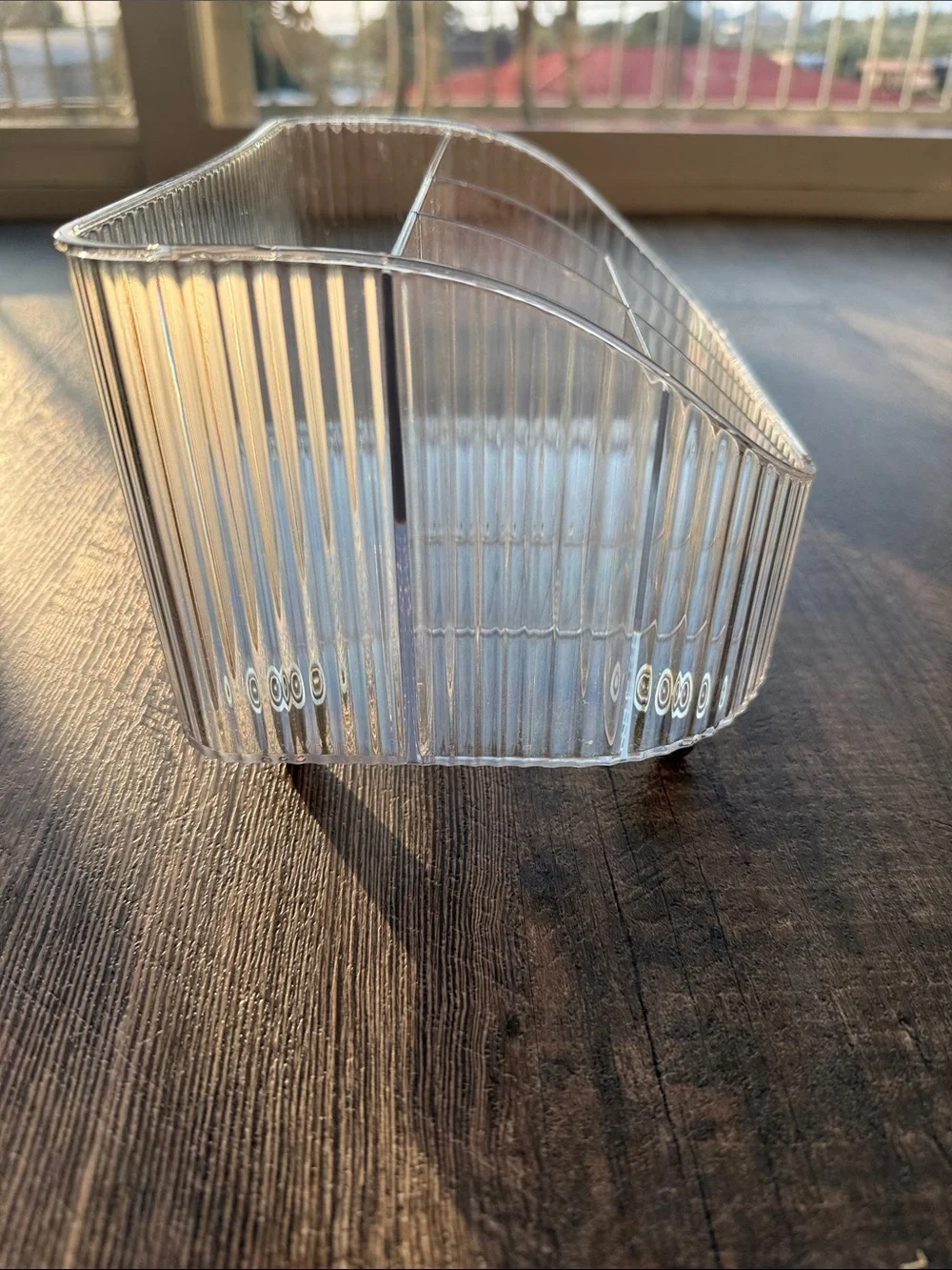 N/A transparent divided